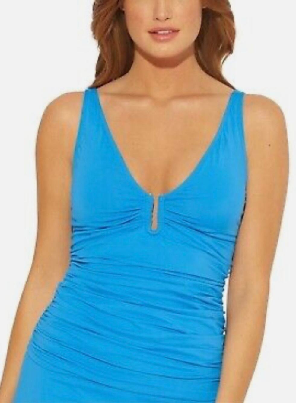 Bleu Rod Beattie All About U Tankini Top 4 NWT